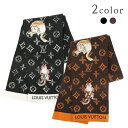 【未使用品】 ルイヴィトン スカーフ バンドー キャットグラム モノグラム シルク マロン / ノワール LOUIS VUITTON ルイヴィトン リボンスカー...