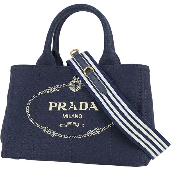 【5%OFF】 プラダ カナパ トートバッグ コットン キャンバス バルティコ タルコ 2AWYバッグ プラダ ショルダーバッグ PRADA プラダ トートバッグ レディース ネイビー ハンドバッグ CANAPA バック ブランド 母の日