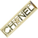 【5%OFF】 シャネル ブローチ CHANELロゴ シャンパンゴールド GP レディース 星 スター CHANEL アクセサリー メタル ピンブローチ ブランド 母の日