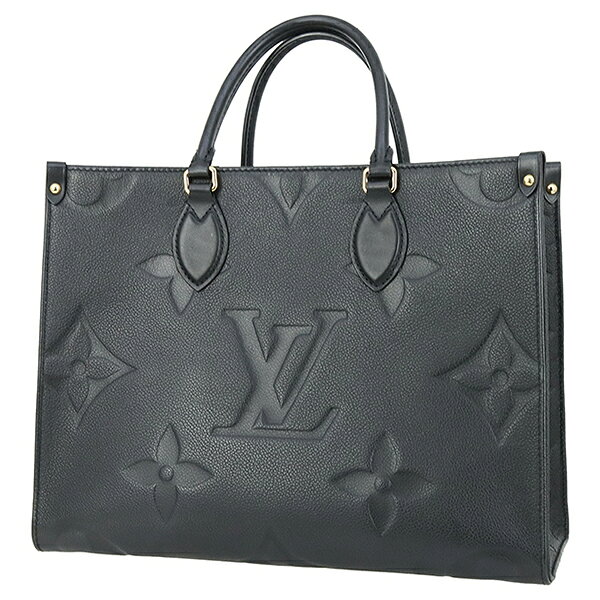 【10%OFF】 ルイヴィトン トートバッグ オンザゴー MM モノグラム アンプラント レザー ブ ...