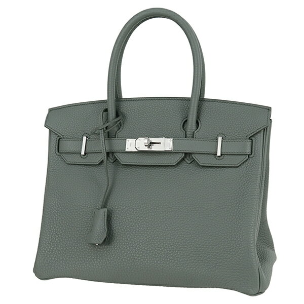 ᥹ С30 ȥ 륢ޥ С ᥹ ϥɥХå ᥹ ȡȥХå HERMES ǥ 쥶 ܳ Birkin 30cm ꡼󥰥졼 ϥɥХå Хå HANDBAG BAG ֥ Ʊ  