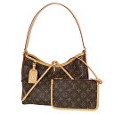 【新品】 ルイヴィトン ショルダーバッグ キャリーオール NM PM モノグラム レザー ブラウン 2WAYバッグ LOUIS VUITTON ルイヴィトン ハ...