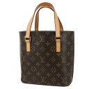 【ヴィンテージ】 ルイヴィトン ハンドバッグ ヴァヴァン PM モノグラム レザー ブラウン LOUIS VUITTON ルイヴィトン トートバッグ レディース...