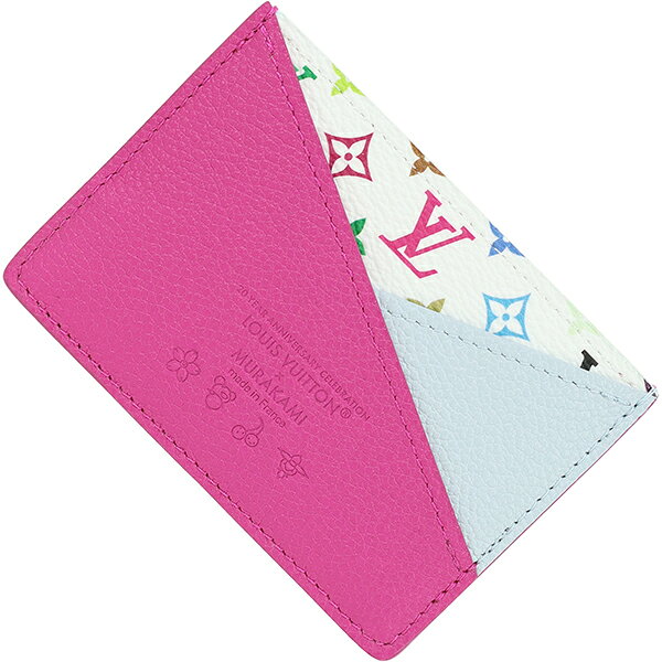 【新品】 ルイヴィトン カードケース LV × TM ポルト カルト クリスクロス 村上隆 ...