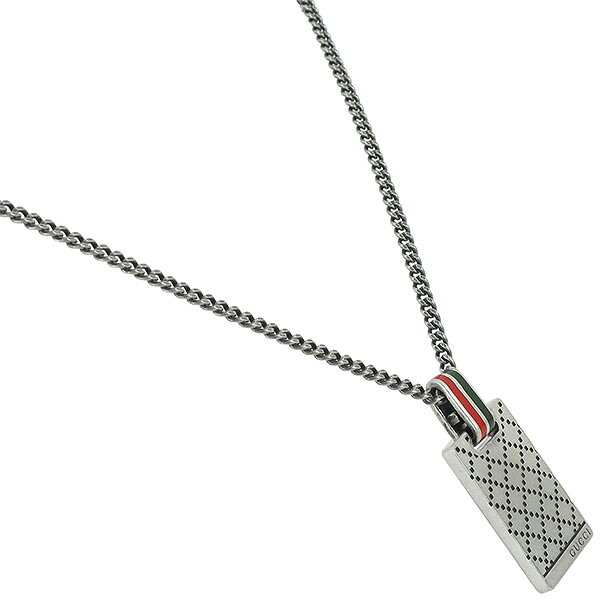 【5%OFF】 グッチ ネックレス ディアマンテ モチーフ プレート ペンダント 310481 ...