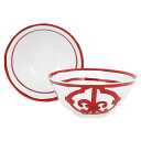 【新品】 エルメス 食器 ライス ボウル ペア ガダルキヴィール ルージュ レッド ホワイト ポーセリン お茶碗 陶磁器 エルメス ボウル セット HERMES エルメス お皿 丸型 ラウンド 高級 結婚祝い 記念 洋食器 ギフト 贈り物 ブランド