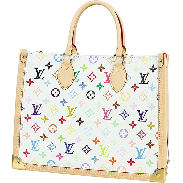 【10%OFF】 ルイヴィトン LV × TM オンザゴー トランク MM モノグラム マルチカラ...