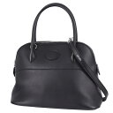 【美品】 エルメス ボリード 27 スイフト ブラック 黒 シルバー金具 2WAYバッグ エルメス ハンドバッグ HERMES エルメス ショルダーバッグ レデ...