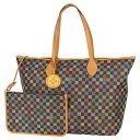 【5%OFF】 ルイヴィトン ネヴァーエヴァーフル LV バーズ ダミエ レザー マルチカラー ルイヴィトン ショルダーバッグ ルイヴィトン トートバッグ メンズ レディース ファレル ウィリアムス ラージバッグ ビジネスバッグ ブランド(4)