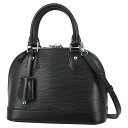 【新品】 ルイヴィトン アルマ BB エピ レザー ブラック 黒 2WAYバッグ ルイヴィトン ショルダーバッグ LOUIS VUITTON ルイヴィトン ハン...