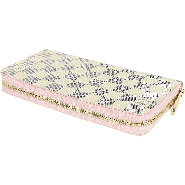 【5%OFF】 ルイヴィトン 長財布 ジッピーウォレット ダミエ アズール レザー ロー...