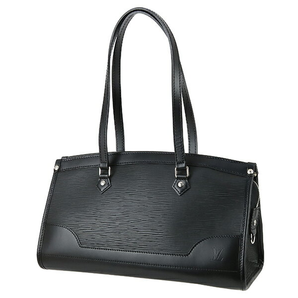 【10 OFF】 ルイヴィトン ショルダーバッグ マドレーヌ PM エピ レザー ブラック セミショルダー LOUIS VUITTON ルイヴィトン トートバッグ レディース 本革 ビジネスバッグ バック BAG ブランド 中古