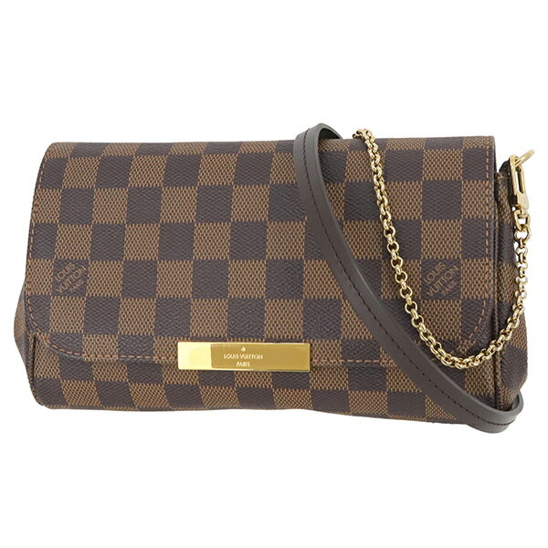 ハンドバッグ 【5%OFF】 ルイヴィトン ショルダーバッグ フェイボリット PM ダミエ ブラウン チェーンバッグ LOUIS VUITTON ルイヴィトン ミニバッグ レディース ポシェット クラッチバッグ 2WAYバッグ ハンドバッグ バック ブランド