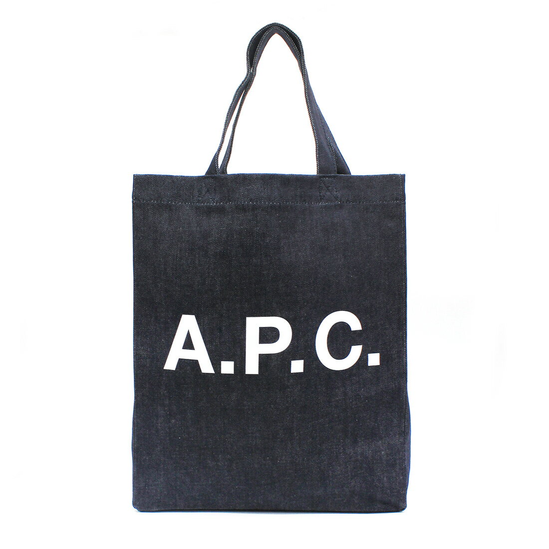 A.P.C. (アーペーセー) COCSX M61569IAI インディゴ デニム TOTE LOU MINI ANSES ショルダーバッグ エコバッグ キャンパストート メンズ レディース ユニセックス トートバッグ
