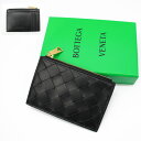 ボッテガヴェネタ BOTTEGA VENETA (806032 VCPP3) イントレチャート ファスナーカードケースコインケース フラグメントケース ミニ財布 レザー 8425 メンズ レディース black BLACK ブラック ギフト プレゼント 【2025年秋冬新作】(4)