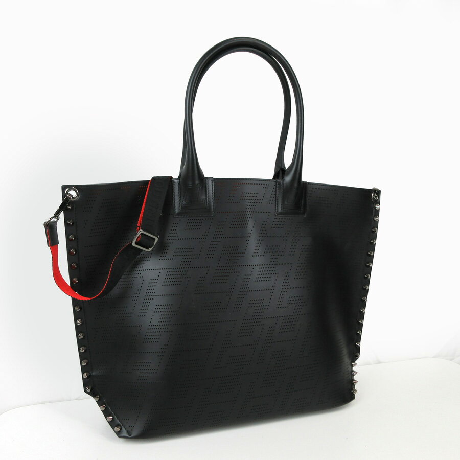 ꥹ֥CHRISTIAN LOUBOUTIN쥶ȡȥХå A4եǼǽCABALOU TECHNOȡȥХåסGUN METAL᥿롡åХå2WayA3ǼǽCLΥ