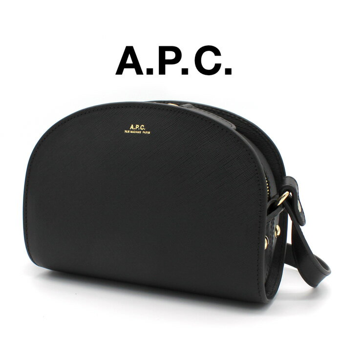 A.P.C. (A[y[Z[) F61392 PXBJQLZZ BLACK ubN Demi-Lune n[t[ V_[obO NX{fB G{XU[