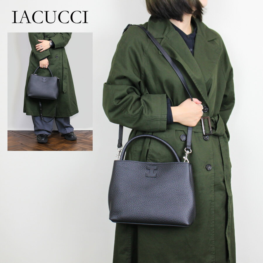 IACUCCI イアクッチ (6500 ALCE TERRA SMALL) アルチェ S ショルダーバッグ レディース ハンドバッグ 2WAY ワンハンドル　通勤 iacucci　FW25/26【2025年秋冬新作】