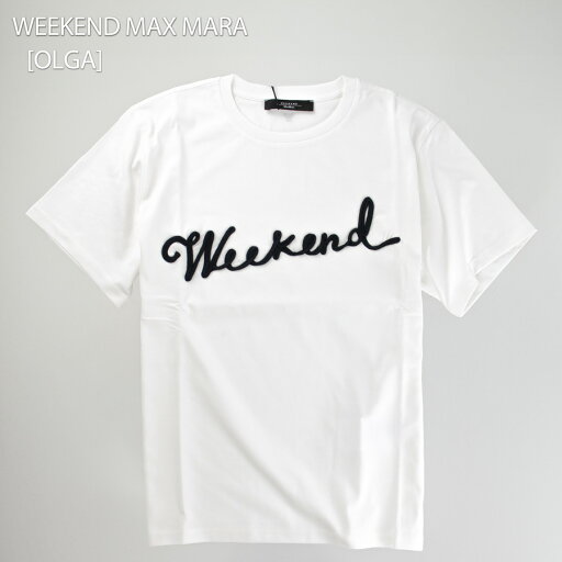 WEEKEND MAX MARA ウィークエンド マックスマーラ (OLGA ) オルガ コットン ロゴ Tシャツ半袖 カットソー ラウンドネック クルーネック レディース ホワイト おしゃれ きれいめ ブランド ロゴ 刺繍 無地5971045206004 【2025年 春夏新作】 WEEKEND MAX MARA ウィークエンド マックスマーラ (OLGA ) オルガ コットン ロゴ Tシャツ半袖 カットソー ラウンドネック クルーネック レディース ホワイト おしゃれ きれいめ ブランド ロゴ 刺繍 無地5971045206004 【2025年 春夏新作】