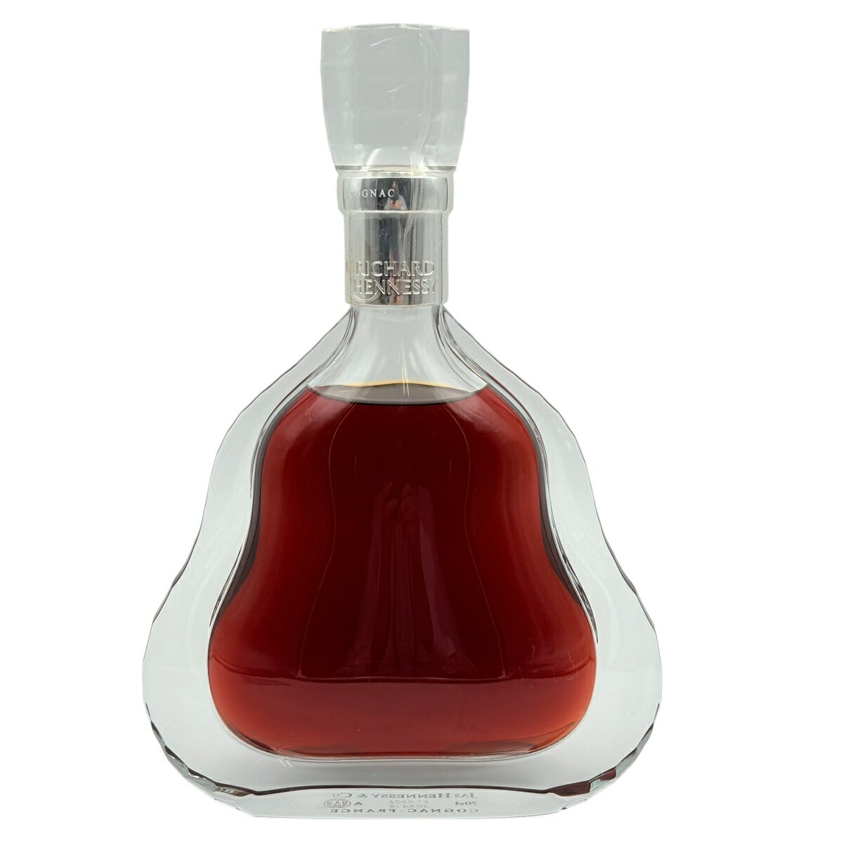 ヘネシー リシャール 700ml ブランデー コニャック 箱無し 本体のみ 未開栓 現行 バカラ クリスタル ボトルHennessy Richard 展示品 酒類【中古】25023474AS