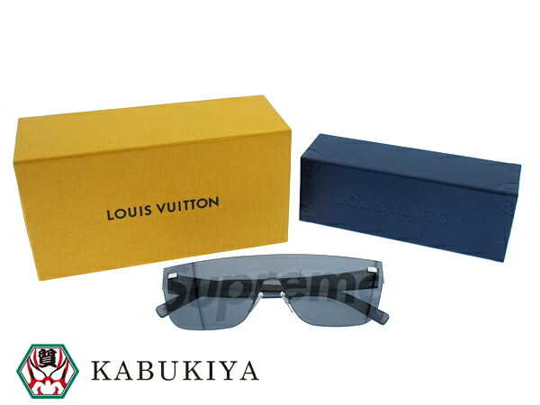 LOUIS VUITTON×SupremeCity Mask SP Sunglasses Z0986U サングラス Black ルイヴィトン シュプリームメンズ・レディース 人気ブランド【中古】xx17-31815AO