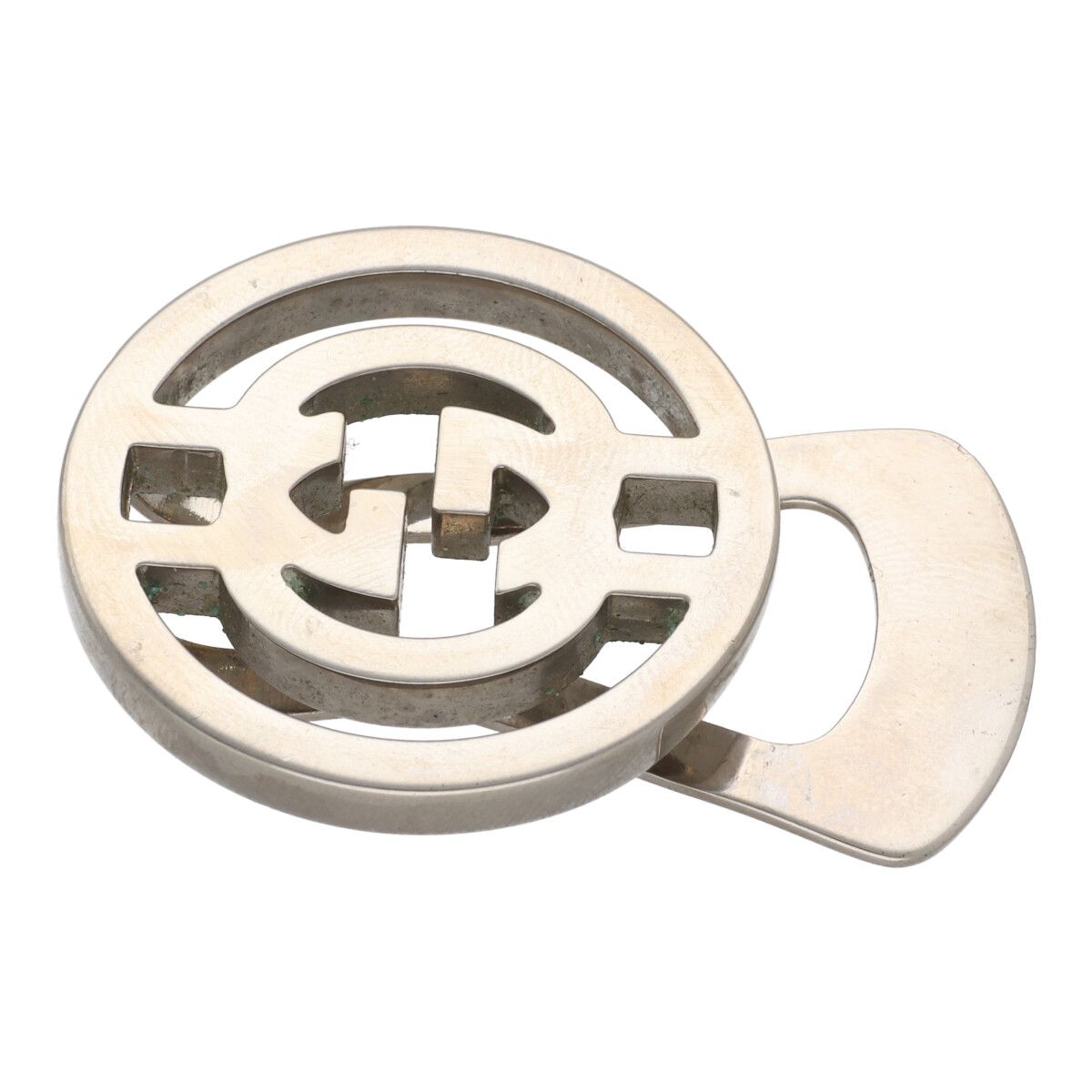 【中古】 GUCCI グッチ マネークリップ GGロゴ マネークリップ 小物 メンズ 21031527 UY