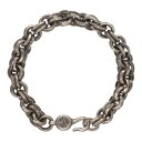 【中古】 CHROME HEARTS クロムハーツ ダブル Bリング ブレスレット SV925 シルバー アクセサリー 24026963 RS