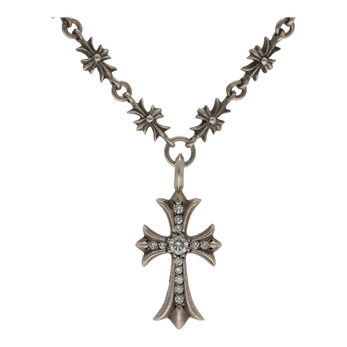 VINTAGE●CHROME HEARTS●シルクロームタイニークロスネックレス 楽天市場】クロムハーツ タイニー 中古(ネックレス・ペンダント