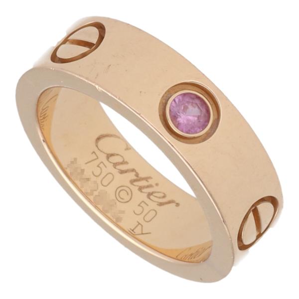 ƥ/Cartier LOVE RING B4064450 K18PG/ԥ󥯥ե ԥ󥯥 50 8 ֥ ...