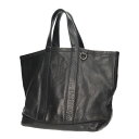 【中古】 CHROME HEARTS クロムハーツ ユナイテッドアローズ 10周年記念 クロスパッチ レザートートバッグ ブラック 黒 UA 10TH ハンドバ...