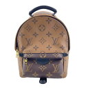 【中古】LOUIS VUITTON ルイ・ヴィトン パームスプリングス バックパック MINI M42411モノグラム・リバース レディースリュック 24027...