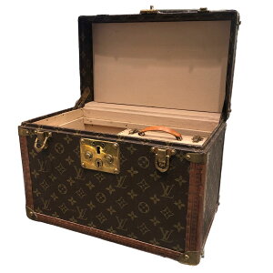 【中古】 LOUIS VUITTON ルイ・ヴィトン M21826 メイクボックス ボワット ファルマシー トランク 衣装ボックス ミラーボックス付き クラシカル ※鍵欠品 22013873 MK