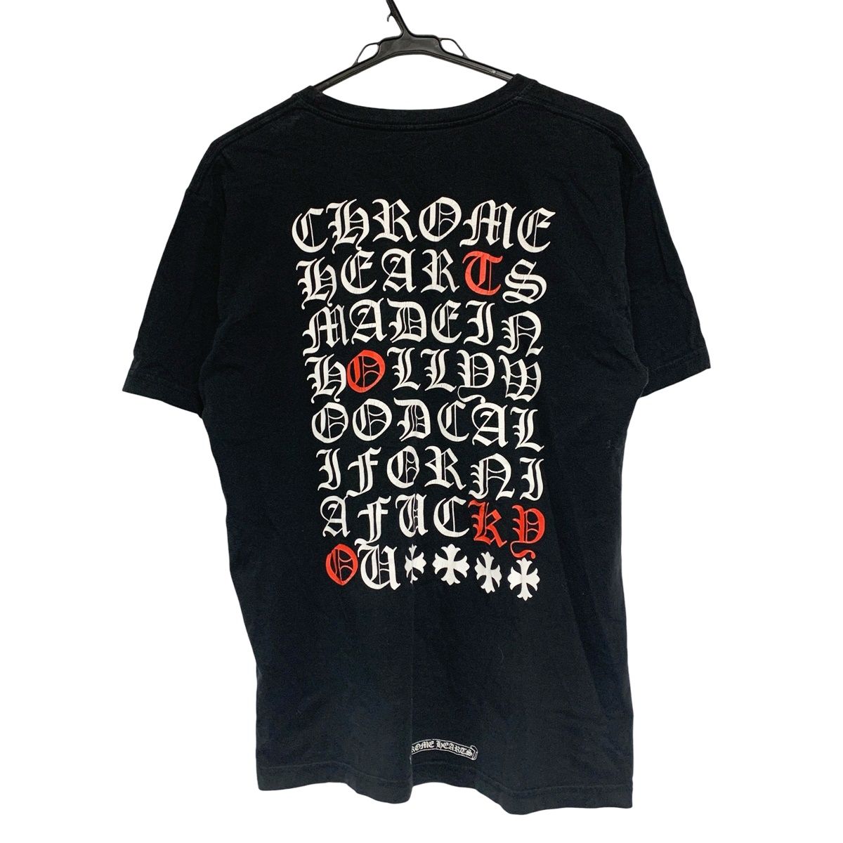 楽天歌舞伎屋 X シルバーバンク【中古】 CHROME HEARTS クロムハーツ バックプリント TOKYO Tシャツ トップス ロゴ ポケット スクロールラベル 23035074 AO