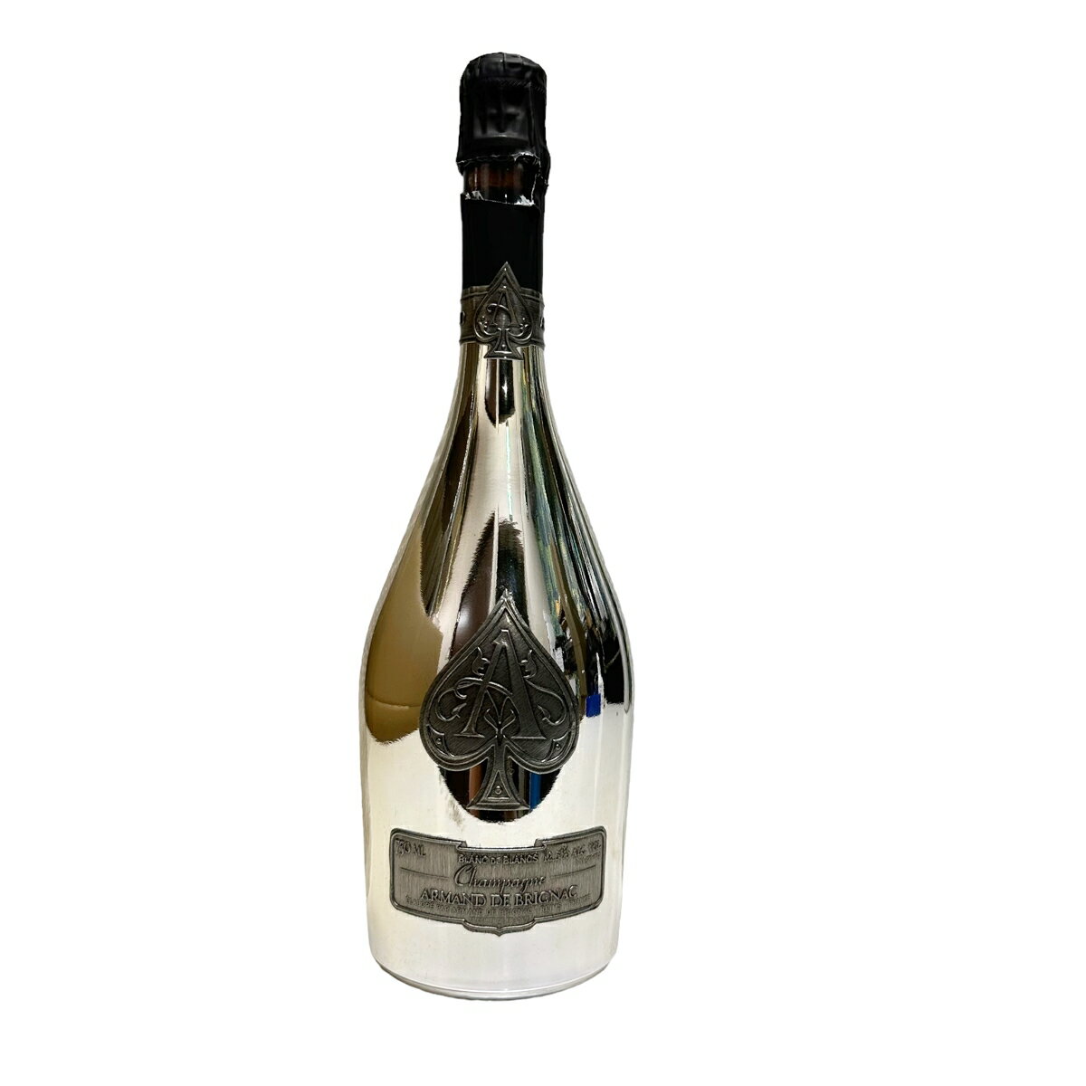 【中古】未開栓 ARMAND DE BRIGNAC アルマンド ブリニャックシルバー ※フィルムダメージ 750ml スパークリングワイン シャンパン 18041892 MY