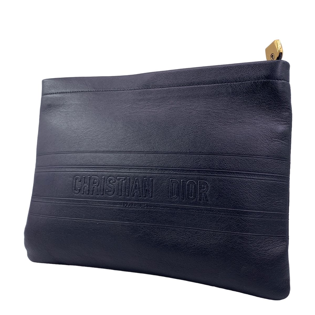 yÁzChristian Dior NX`EfBI[ Nb`obOEZJhobO STRIPE POUCH XgCv|[` J[tXL ubN  S jp 23001519 MK