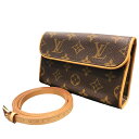 【中古】 LOUIS VUITTON ルイ・ヴィトン ポシェット・フロランティーヌ M51855 モノグラム ボディバッグ ウエストバッグ 24010767 R...