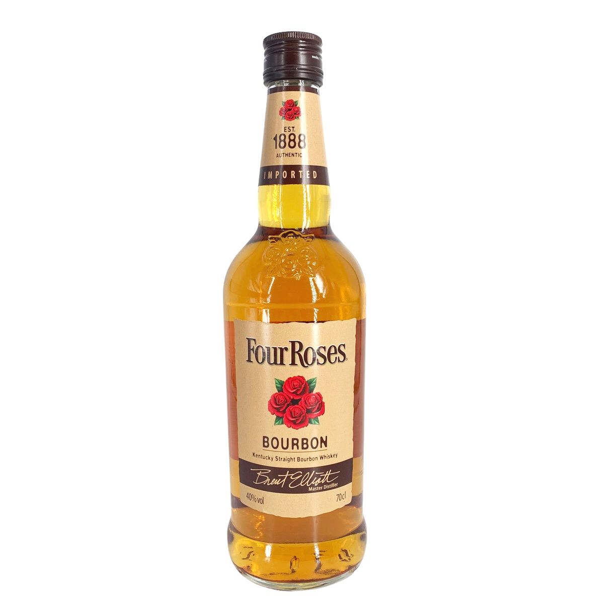 【中古】 未開栓 Four Roses BOURBON ウイスキー 700ml 40度 アメリカ グレーン モルト 23018517 MY