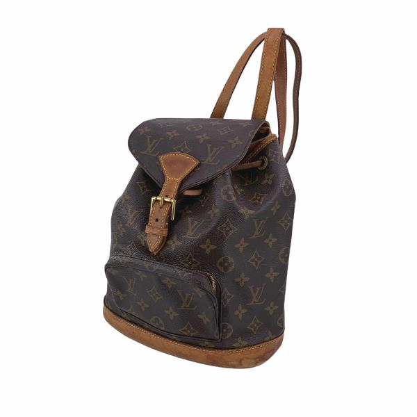 ルイヴィトン/LOUIS VUITTON モンスリMM M51136 SP0011 モノグラム バックパック リュック バッグ ヴィンテージ 巾着 ミニバッグ レディース 歌舞伎屋 【中古】 21038939AO