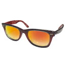 Ray Ban レイバン サングラス RB2140-F 1200/4W 52□22 150 3N ウェイファーラー ピンク ミラーレンズ ケースなし 23028782 MK