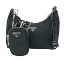 【中古】 PRADA プラダ リエディション 2005 リナイロン バッグ 1BH204_R064_F0002_V_V9L ショルダーバッグ ポーチ トライアングルロゴ ナイロン テスート 23030892 AO