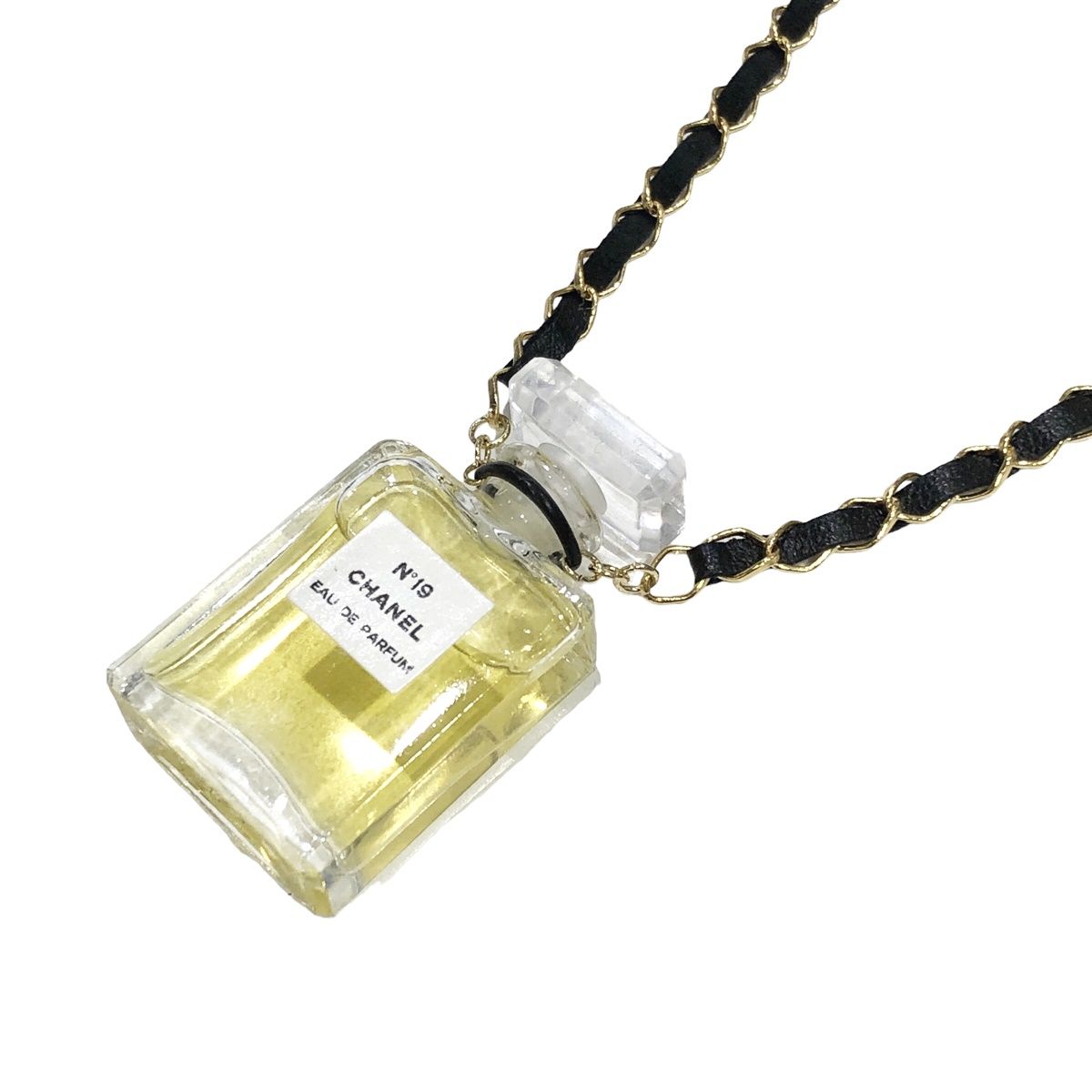 【中古】 CHANEL シャネル ネックレス・ペンダント 香水ボトルネックレス No.19 パフューム 23035496 AK