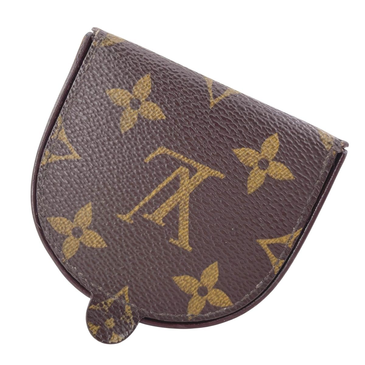 【中古】LOUIS VUITTON ルイ・ヴィトン ポルト モネ・キュヴェット M61960 モノグラム・キャンバス ブラウン レディースコインケース 25032460 RD