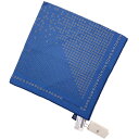 【中古】 HERMES エルメス ポケットチーフ “ヴィンテージ”シルク45 BLEU ROI / BLANC ブルー タグ付き未使用 フォーマル 240065...