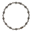 【中古】 CHROME HEARTS クロムハーツ タイニーE CHプラス ブレスレット 13リンク SV925 シルバー 13LINK アクセサリー 2402...