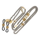 【中古】 LOUIS VUITTON ルイ・ヴィトン ネックレスチェーン M00347 グラスチェーン ブレスレットセットネックレス M00347 240048...