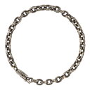 【中古】 CHROME HEARTS クロムハーツ ペーパーチェーン ブレスレット 7inch SV925 シルバー 7インチ アクセサリー 24025448 ...