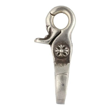 クロムハーツ/Chrome Hearts クイッククリップ SV925 シルバー キーリング キーホルダー クロスボール メンズ 歌舞伎屋 【中古】 22012408RS