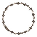 【中古】 CHROME HEARTS クロムハーツ タイニーE CHプラス ブレスレット 13リンク SV925 シルバー 13LINK アクセサリー 2402...