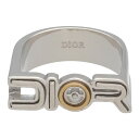 【中古】Dior ディオール × 空山基 ロゴリング シルバー Mサイズ 指輪 20001399DS 2