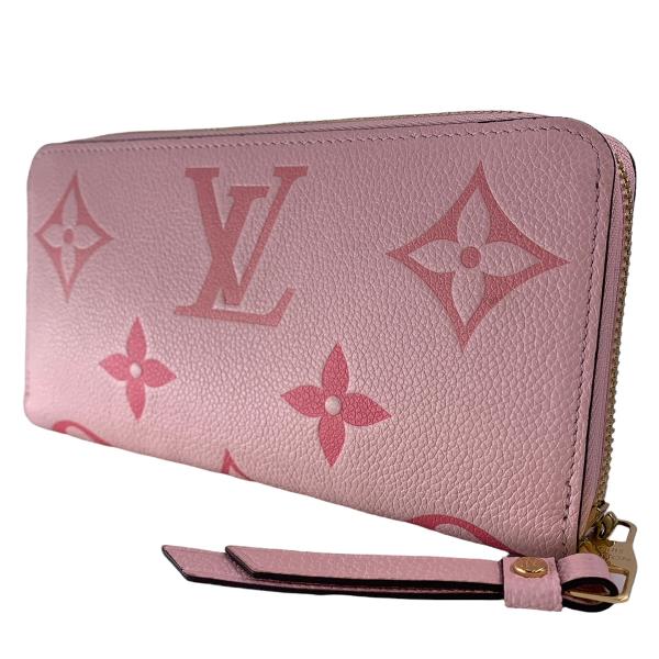 ルイヴィトン LOUIS VUITTON ジッピーウォレット ブトンドローズ M80403 モノグラムアンプラント バイザプール 長財布 22003466AT